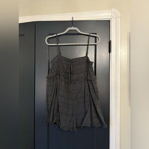 Urban Outfitters Ruffle Me Up Romper